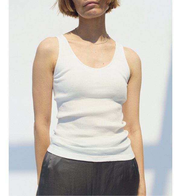 EMILYWEEK「【EMILY WEEK &times; IENA】コットンシルク リブタンクトップ」|インナー|