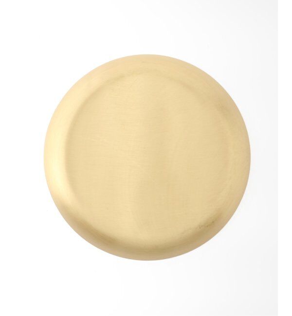 ACME「【fog linen work/フォグリネンワーク】BRASS PLATE ROUND S 真鍮トレイ」|アロマ・ルームフレグランス|