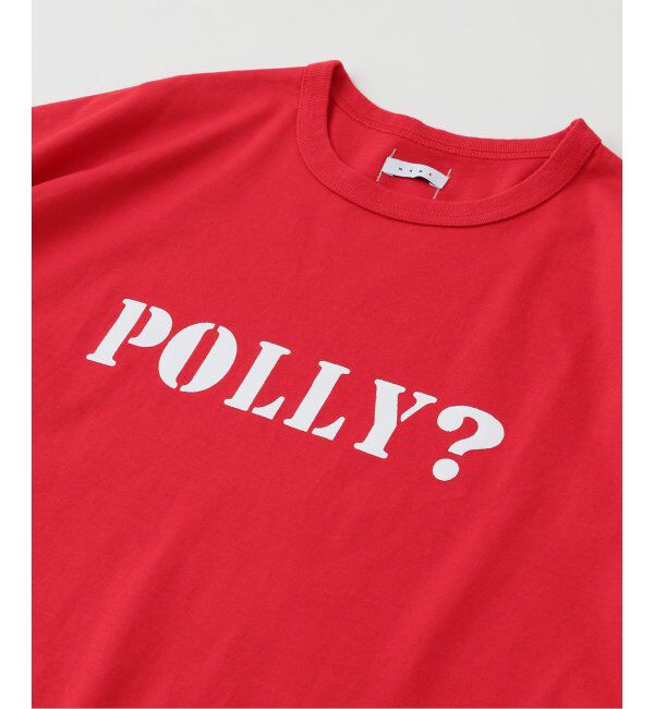 JOINT WORKS「Name./ネームSILKETE COTTON BIG TEE POLLY/Tシャツ」|Tシャツ・カットソー|