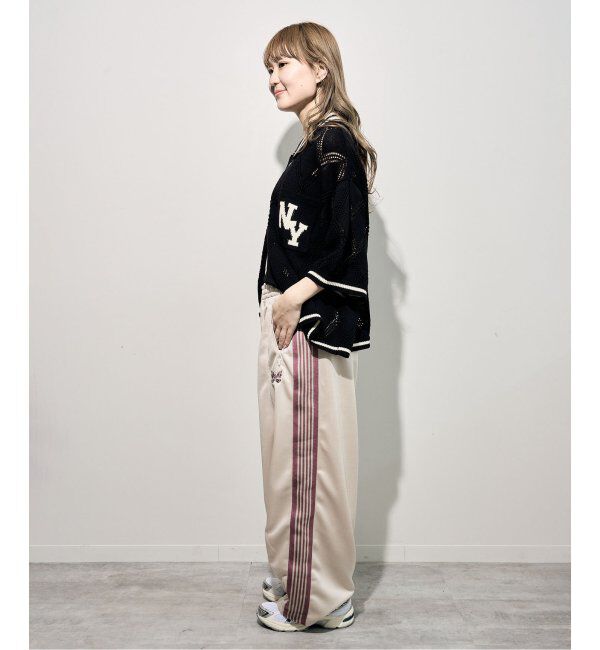 JOINT WORKS「ANNA SUI NYC/クロシェライクシアーニットポロシャツ」|ポロシャツ|