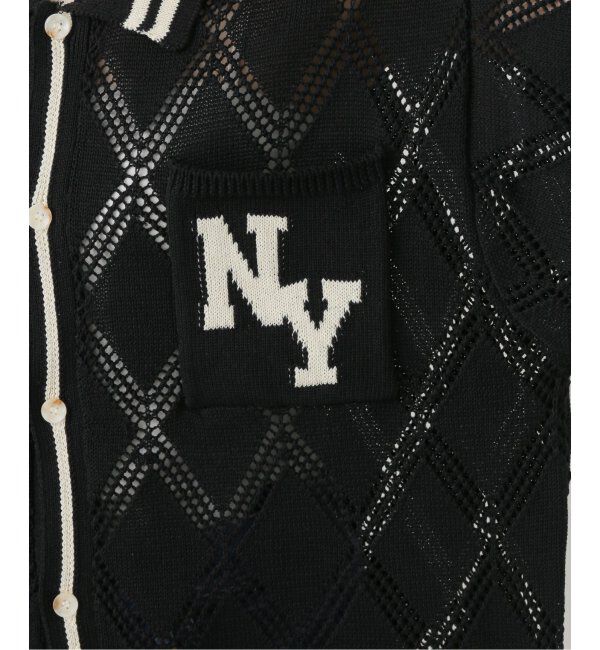 JOINT WORKS「ANNA SUI NYC/クロシェライクシアーニットポロシャツ」|ポロシャツ|