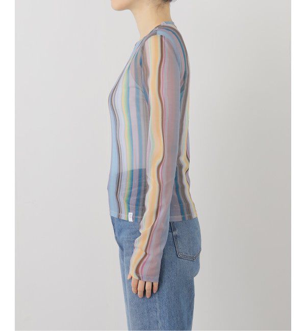 JOINT WORKS「PISCESS/パイシス Holographic Mesh Top」|Tシャツ・カットソー|