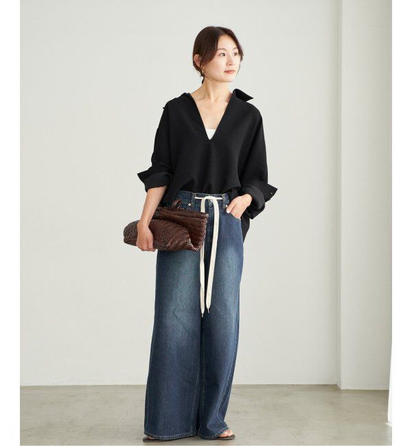 Plage「《WEB限定追加》R&rsquo;IAM SUPER LOOSE デニム 2」|デニム|