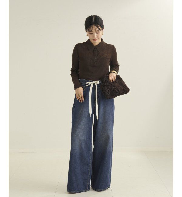 Plage「《WEB限定追加》R&rsquo;IAM SUPER LOOSE デニム 2」|デニム|