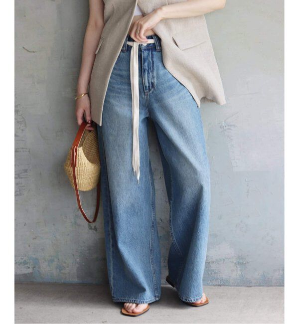 Plage「《WEB限定追加》R&rsquo;IAM SUPER LOOSE デニム 2」|デニム|