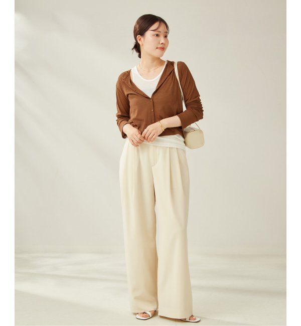 Plage「SHEER カーディガン トップス」|カーディガン|