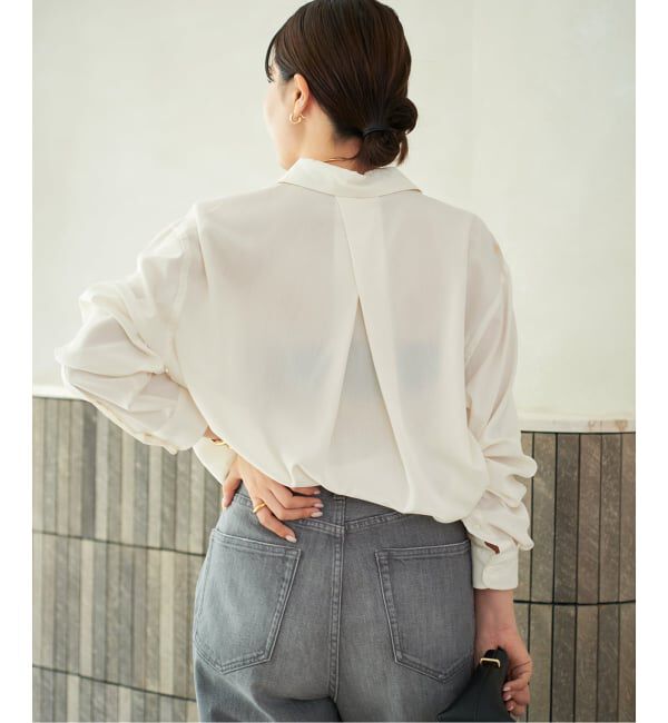 Plage「Sway Back Tuck シャツ」|シャツ・ブラウス|