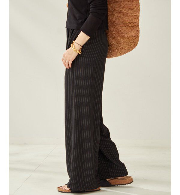 Plage「FLUID STRIPE EASY パンツ」|その他|