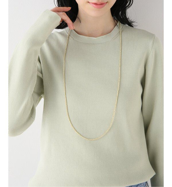 IENA「【les bonbon/ル ボンボン】gloss ロングネックレス YG」|ネックレス|