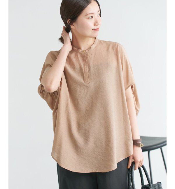 IENA「《追加4》ニュアンスドルマンブラウス」|シャツ・ブラウス|ベージュ