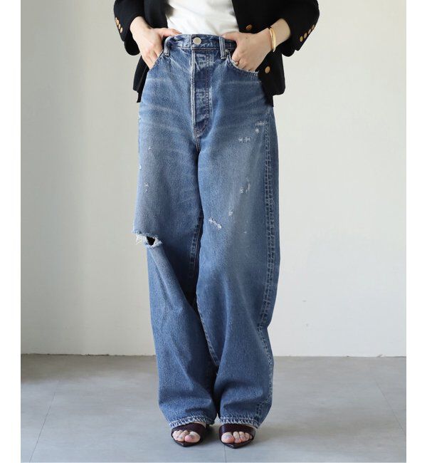 VERMEIL par iena「《追加》NEEDBY heritage（ニードバイ ヘリテージ ）vintage NO.3 10years broken」|デニム|ネイビー