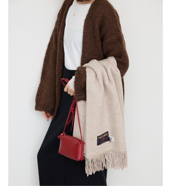 SLOBE IENA「《追加》TWEEDMILL/ツイードミル ストール 70-190-WP」|ストール|