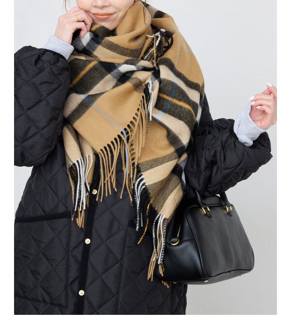 SLOBE IENA「《追加》TWEEDMILL/ツイードミル ストール 70-190-WP」|ストール|