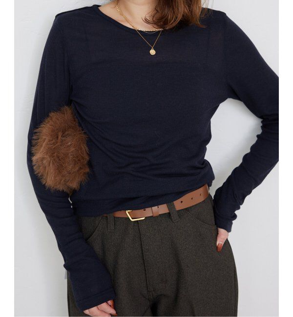 SLOBE IENA「ソフトコットンクルーネック」|Tシャツ・カットソー|