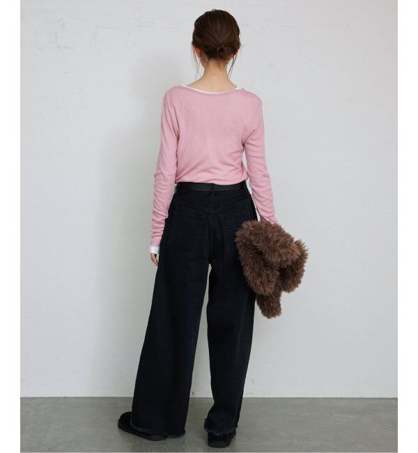 SLOBE IENA「ソフトコットンクルーネック」|Tシャツ・カットソー|