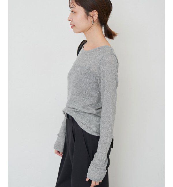 SLOBE IENA「ソフトコットンクルーネック」|Tシャツ・カットソー|