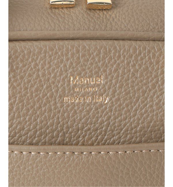 IENA「《追加3》Manuel MILANO/マニュエルミラノ レザーバッグ」|ハンドバッグ|