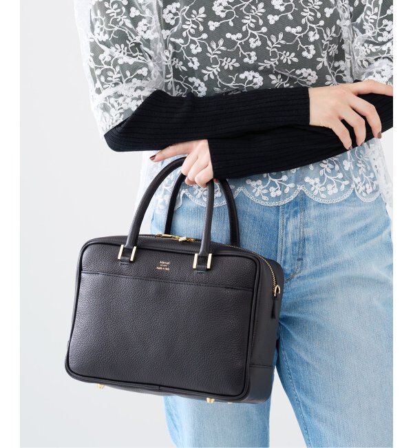 IENA「《追加3》Manuel MILANO/マニュエルミラノ レザーバッグ」|ハンドバッグ|