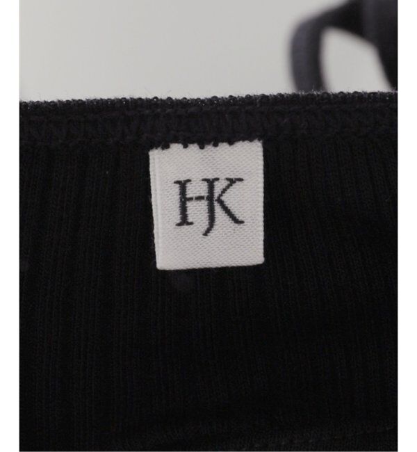 IENA LA BOUCLE「HAKUJI/ハクジ Random rib bra タンクトップ H232505」|インナー|