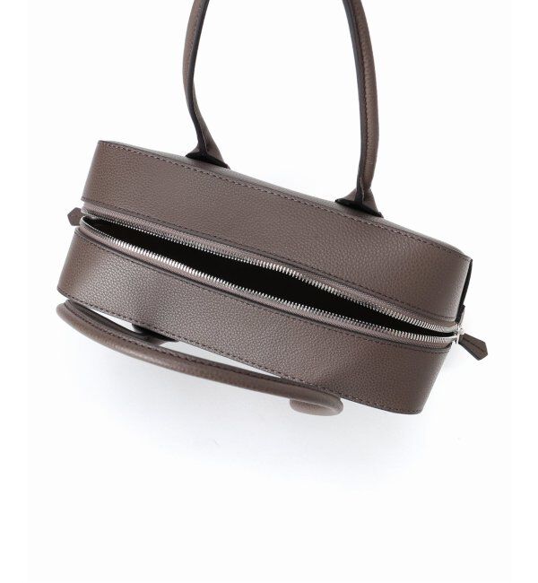 VERMEIL par iena「MAISON CANAU（メゾン カナウ） ボックスボストンM ハンドル別注 シュリンク」|ボストンバッグ|