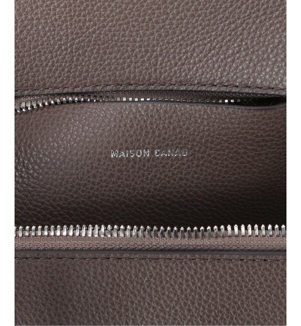 VERMEIL par iena「MAISON CANAU（メゾン カナウ） ボックスボストンM ハンドル別注 シュリンク」|ボストンバッグ|