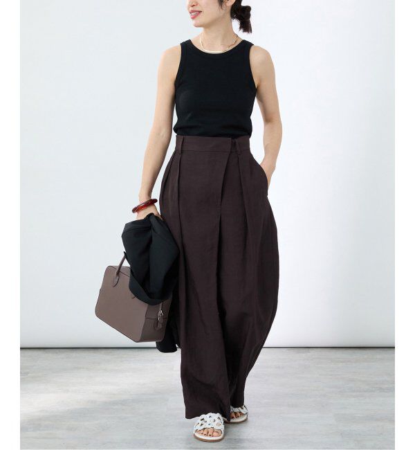 VERMEIL par iena「MAISON CANAU（メゾン カナウ） ボックスボストンM ハンドル別注 シュリンク」|ボストンバッグ|