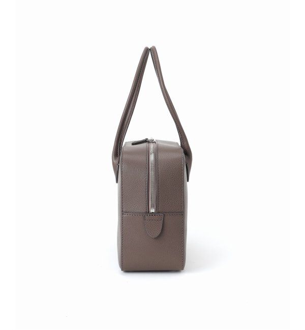 VERMEIL par iena「MAISON CANAU（メゾン カナウ） ボックスボストンM ハンドル別注 シュリンク」|ボストンバッグ|