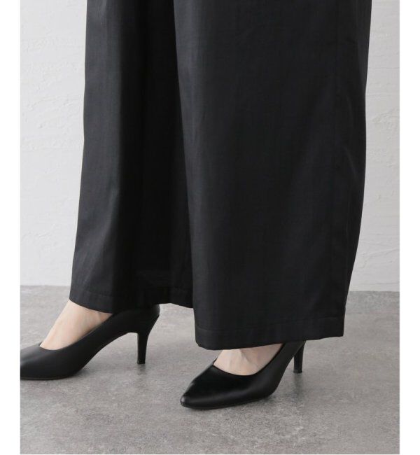 VERMEIL par iena「シルクライクサテン リラックスパンツ」|その他|