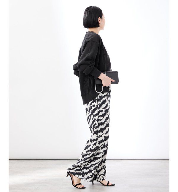 VERMEIL par iena「ペーパーテープヤーン カーデ」|カーディガン|