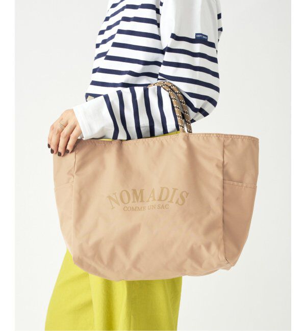 IENA「《WEB限定/追加》NOMADIS/ノマディス 別注 SAC WIDE リバーシブルトートバッグ」|トートバッグ|