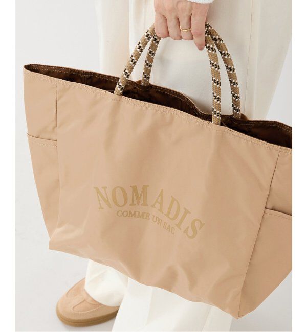 IENA「《WEB限定/追加》NOMADIS/ノマディス 別注 SAC WIDE リバーシブルトートバッグ」|トートバッグ|