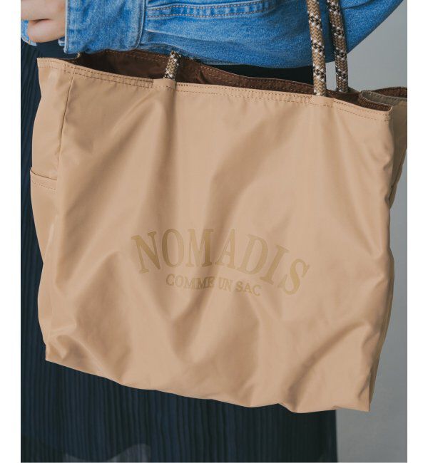 IENA「《WEB限定/追加》NOMADIS/ノマディス 別注 SAC WIDE リバーシブルトートバッグ」|トートバッグ|