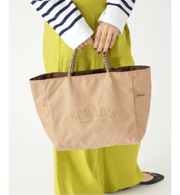 IENA「《WEB限定/追加》NOMADIS/ノマディス 別注 SAC WIDE リバーシブルトートバッグ」|トートバッグ|