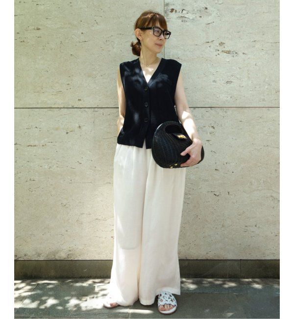 VERMEIL par iena「トリアセリネン リラックスパンツ」|その他|