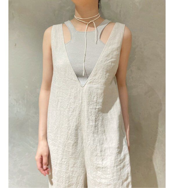 IENA LA BOUCLE「KAYLE/ケイル WASHI KNIT タンクトップ K-1103」|タンクトップ|