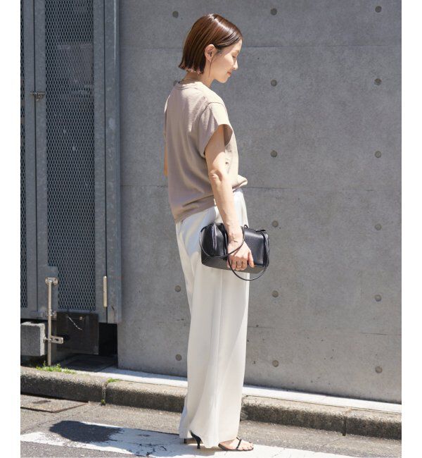 IENA「《追加》シアーミニ裏毛 Tシャツ」|Tシャツ・カットソー|