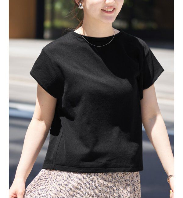 IENA「《追加》シアーミニ裏毛 Tシャツ」|Tシャツ・カットソー|