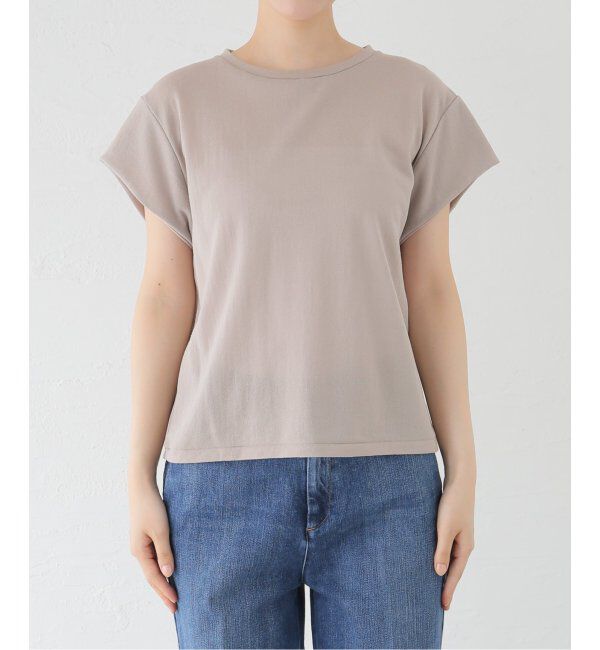 IENA「《追加》シアーミニ裏毛 Tシャツ」|Tシャツ・カットソー|