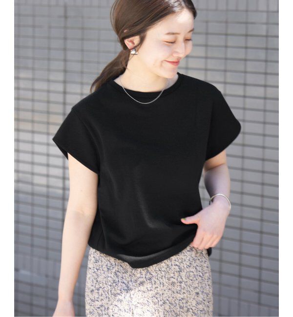 IENA「《追加》シアーミニ裏毛 Tシャツ」|Tシャツ・カットソー|