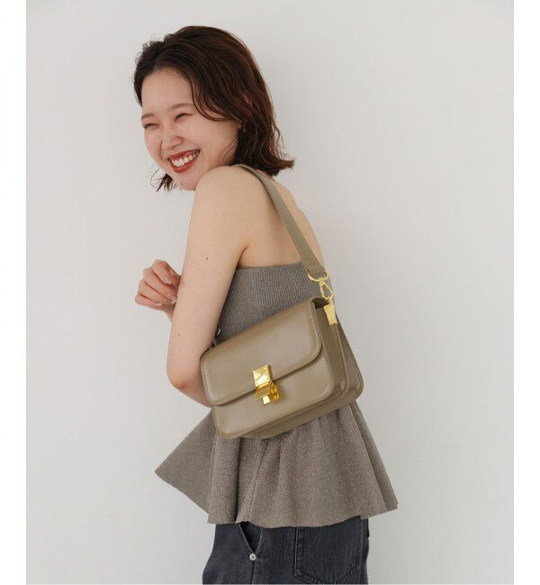 SLOBE IENA「《追加》ファンタジアパールラメニットビスチェ」|キャミソール|