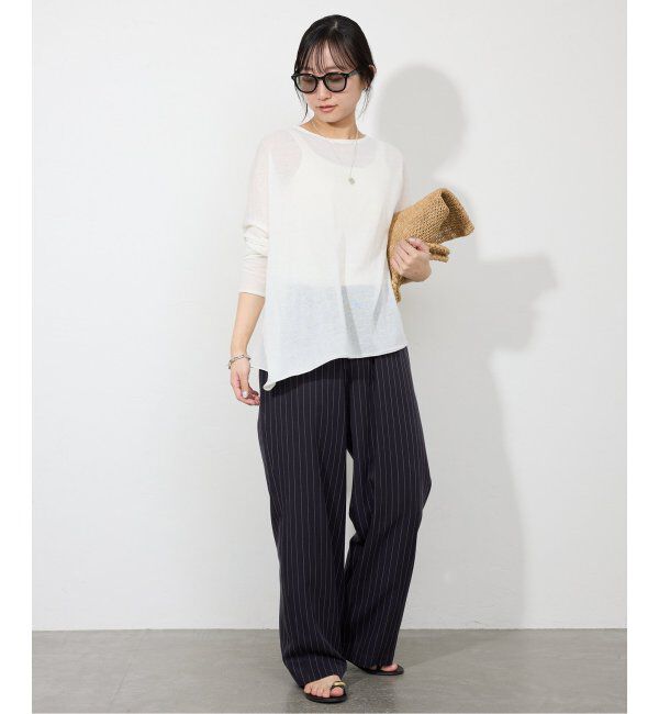 SLOBE IENA「《WEB限定/追加》NICOLAS LAINAS/ニコラスライナス フラットサンダル 313L-T」|サンダル|