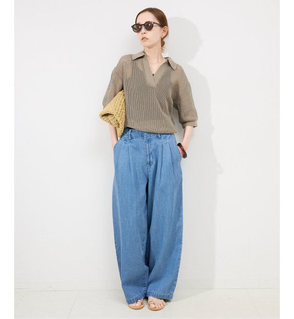 SLOBE IENA「《WEB限定/追加》NICOLAS LAINAS/ニコラスライナス フラットサンダル 313L-T」|サンダル|