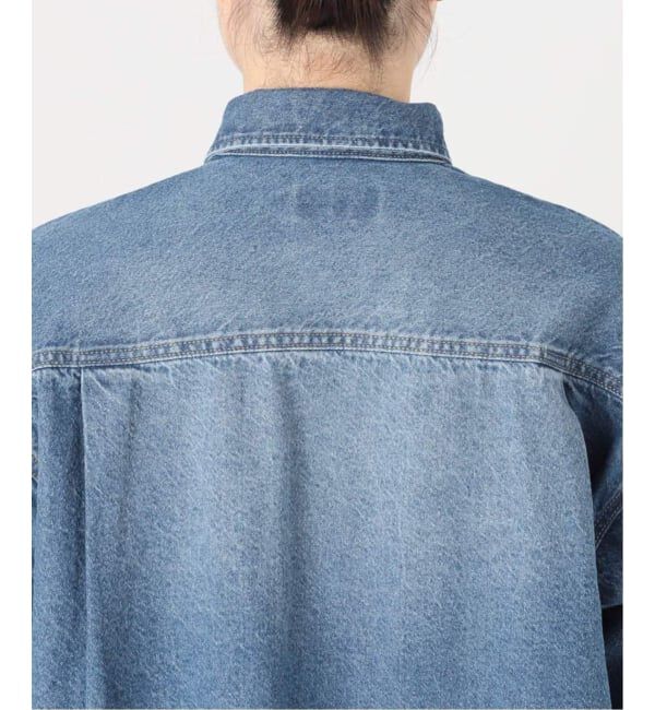 SLOBE IENA「《WEB限定/追加》LE DENIM BDUデニムシャツ」|シャツ・ブラウス|