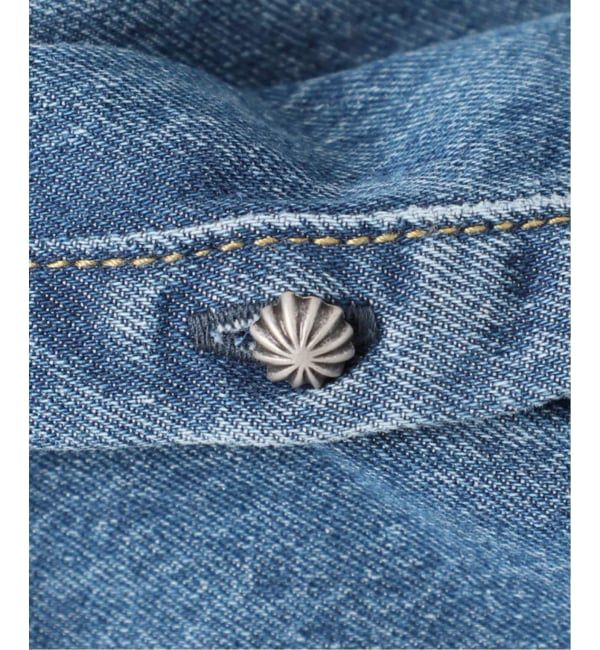 SLOBE IENA「《WEB限定/追加》LE DENIM BDUデニムシャツ」|シャツ・ブラウス|