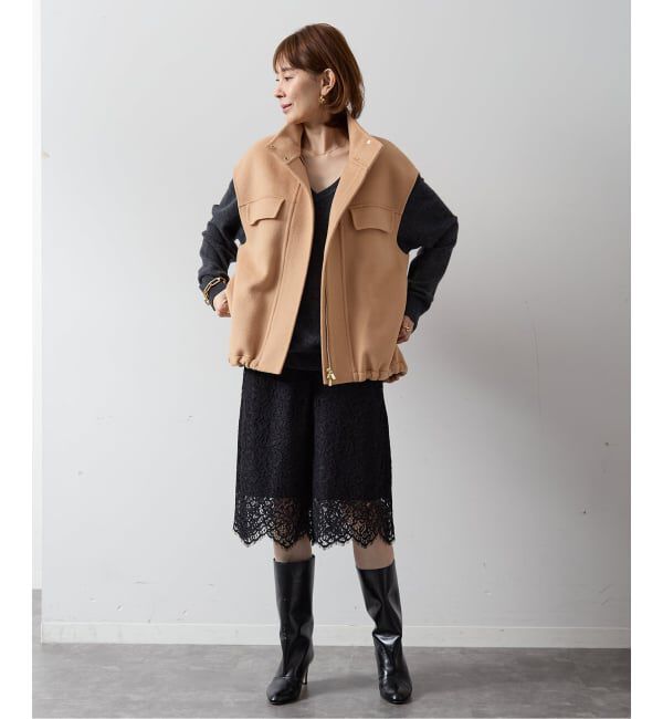 VERMEIL par iena「スリーブレスリバーブルゾン」|その他|