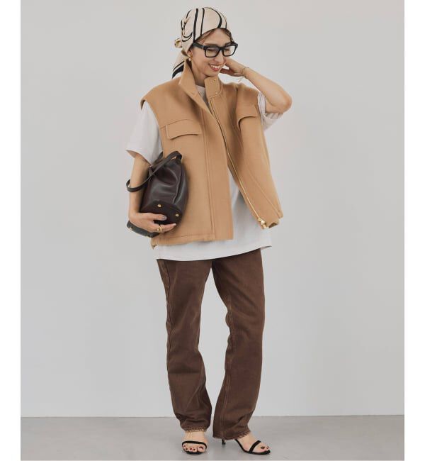 VERMEIL par iena「スリーブレスリバーブルゾン」|その他|