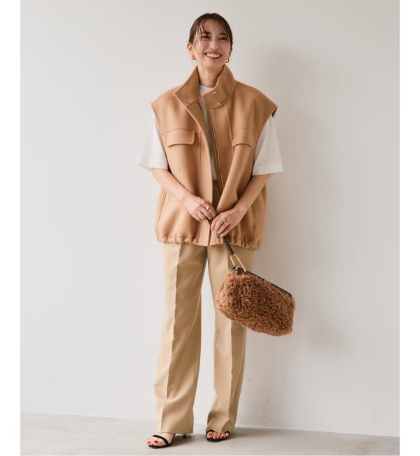 VERMEIL par iena「スリーブレスリバーブルゾン」|その他|