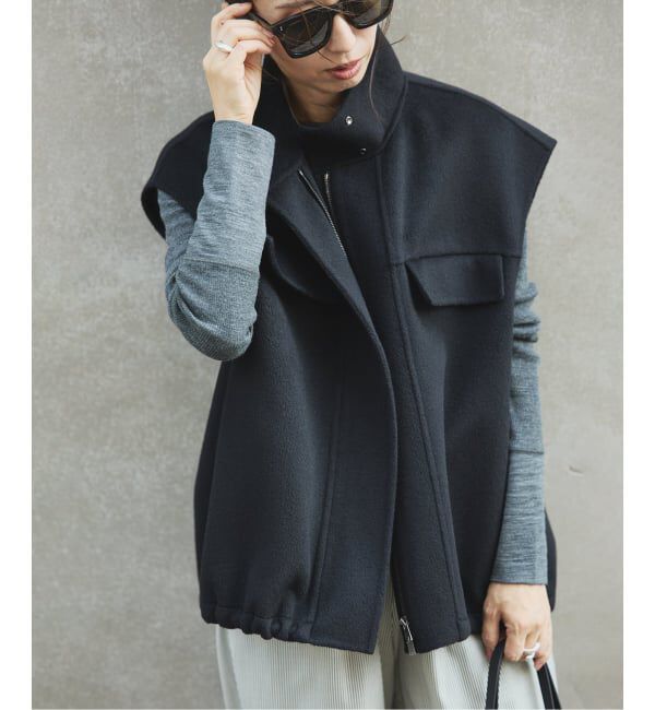 VERMEIL par iena「スリーブレスリバーブルゾン」|その他|