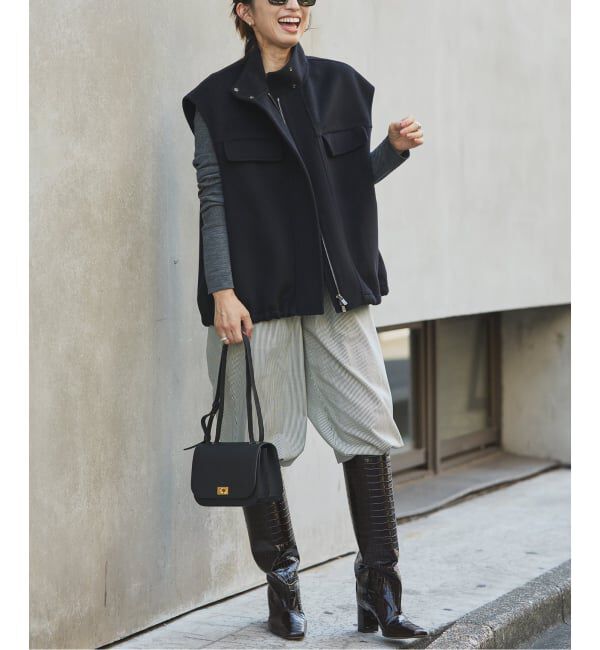 VERMEIL par iena「スリーブレスリバーブルゾン」|その他|