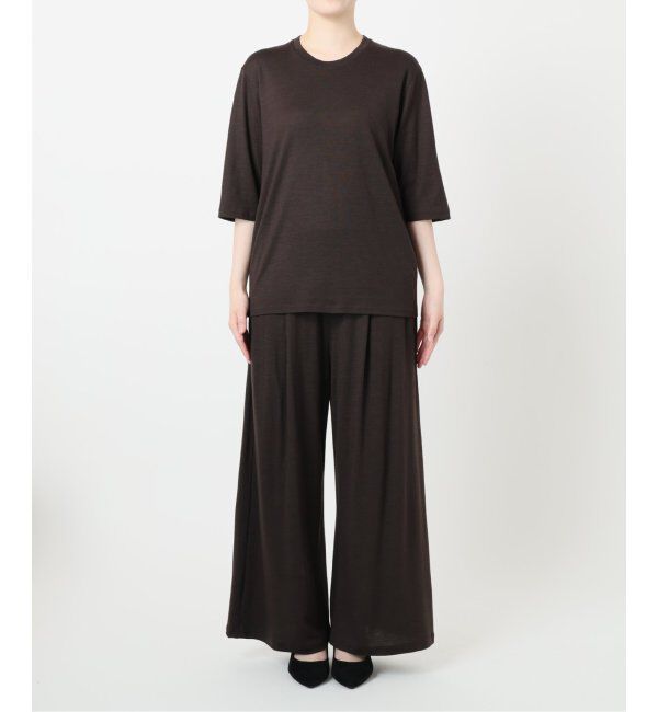 VERMEIL par iena「wool 100 jersey Tシャツ」|Tシャツ・カットソー|